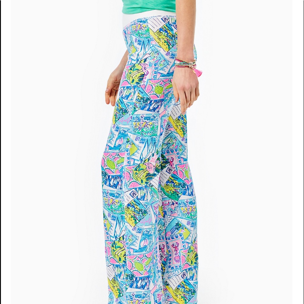 Lilly Pulitzer MEDIUM  Palazzo Beach Pants NWT - Picture 8 of 9